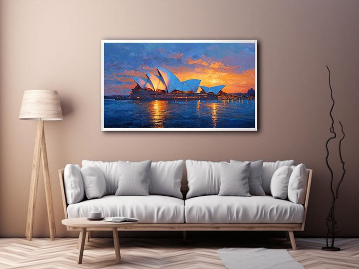 Sydney Opera House Glow Painting
