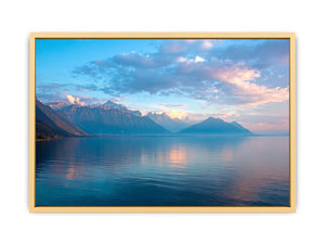 Lake Geneva Serenity  Streched canvas