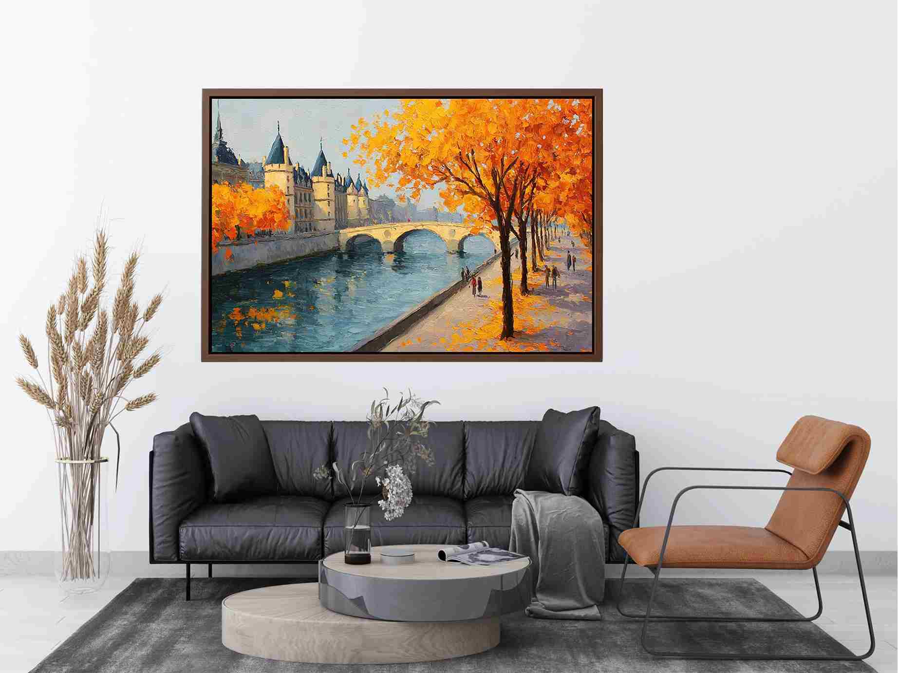  Autumn in Paris Painting