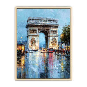 Arc De Triomphe Paris Painting  Art Print