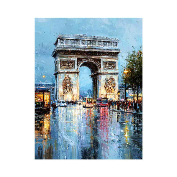 Arc De Triomphe Paris Painting