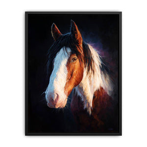 Modern Horse Art Painting  Poster