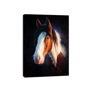 Modern Horse Art Painting  Framed Print