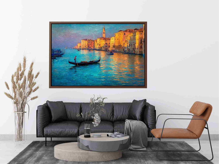 Venice  Gondola Painting