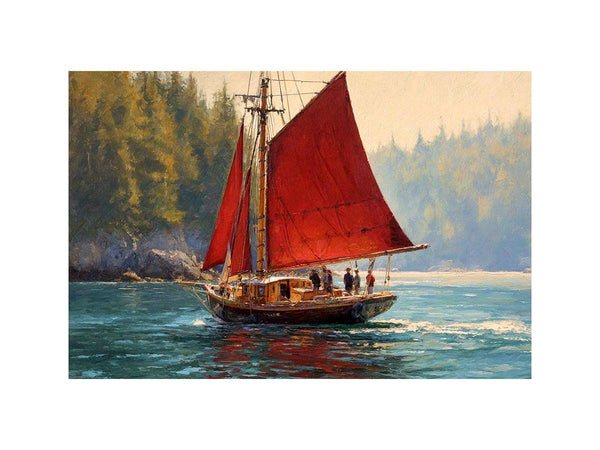 Red Sailboat