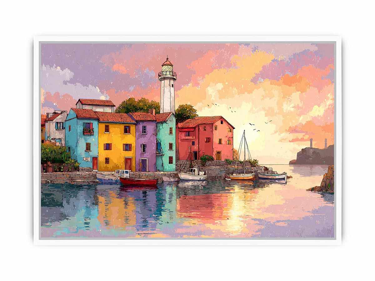 Dock Framed Print