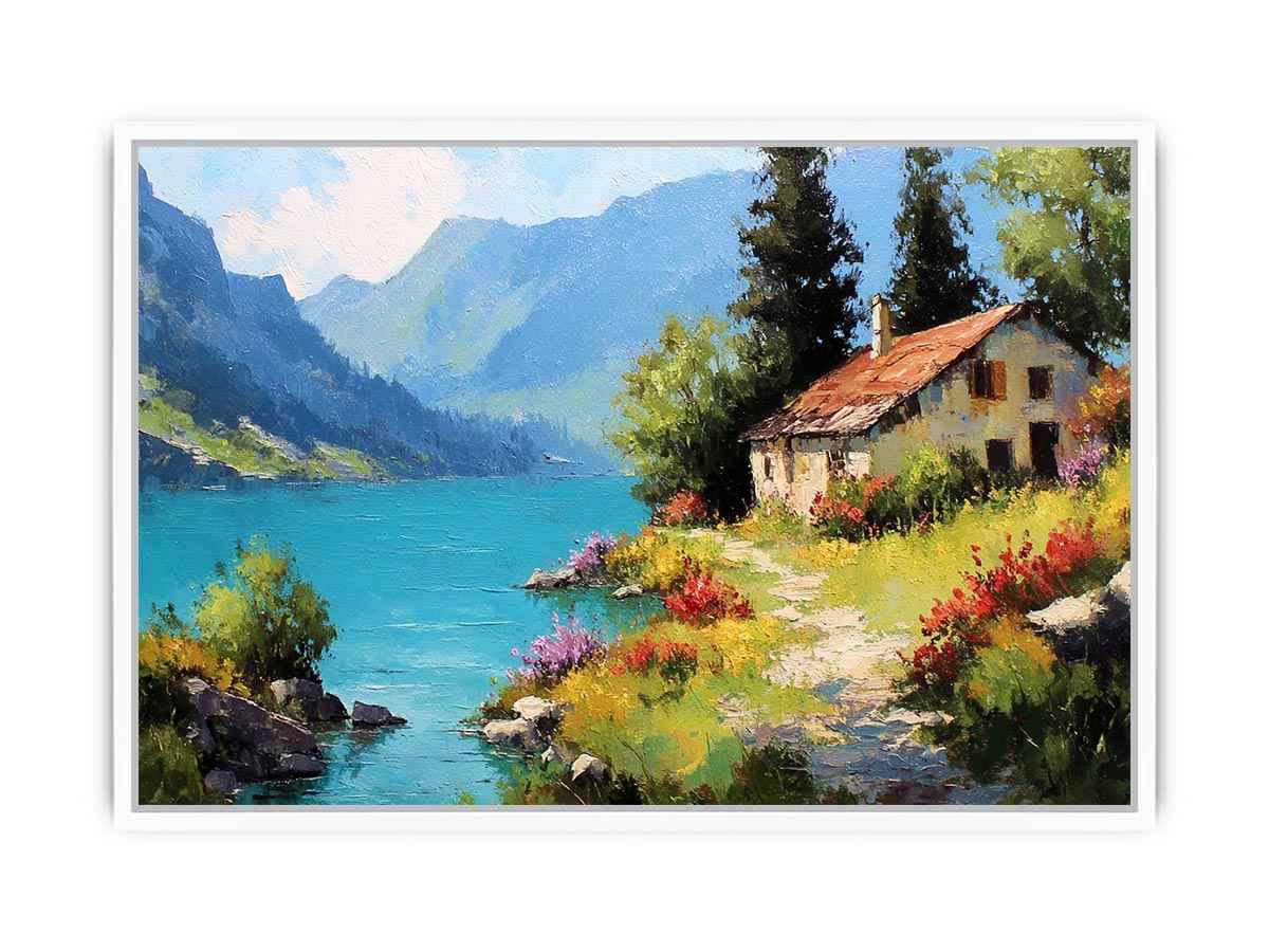 River Cottage Framed Print