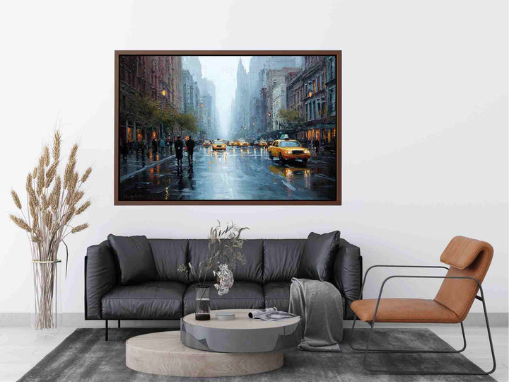 New York street Painting