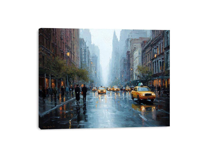 New York street Painting