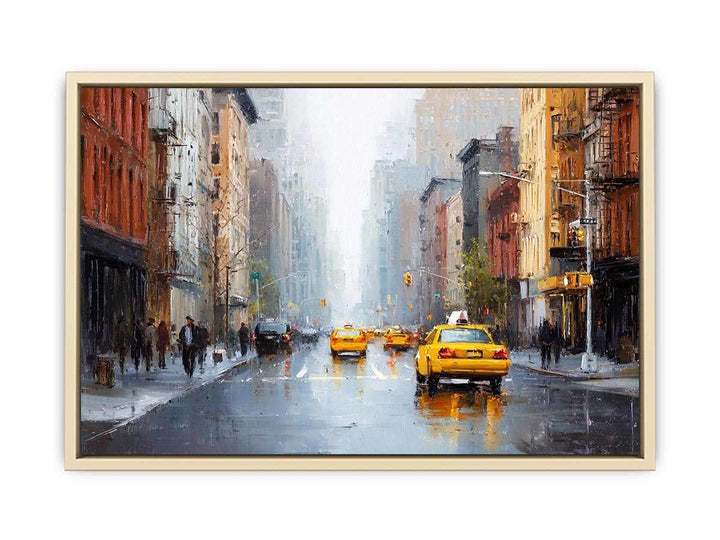 New York Taxi  Art Print