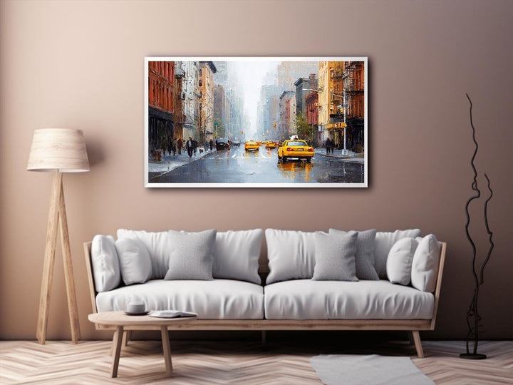 New York Taxi Painting
