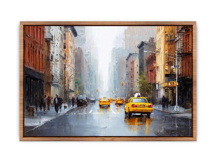 New York Taxi Poster