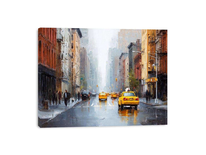 New York Taxi Painting