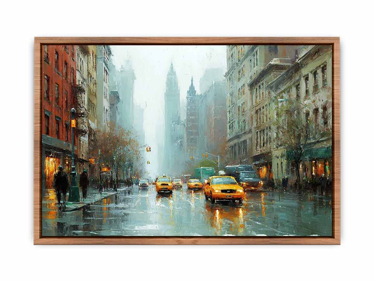 New York Street Poster
