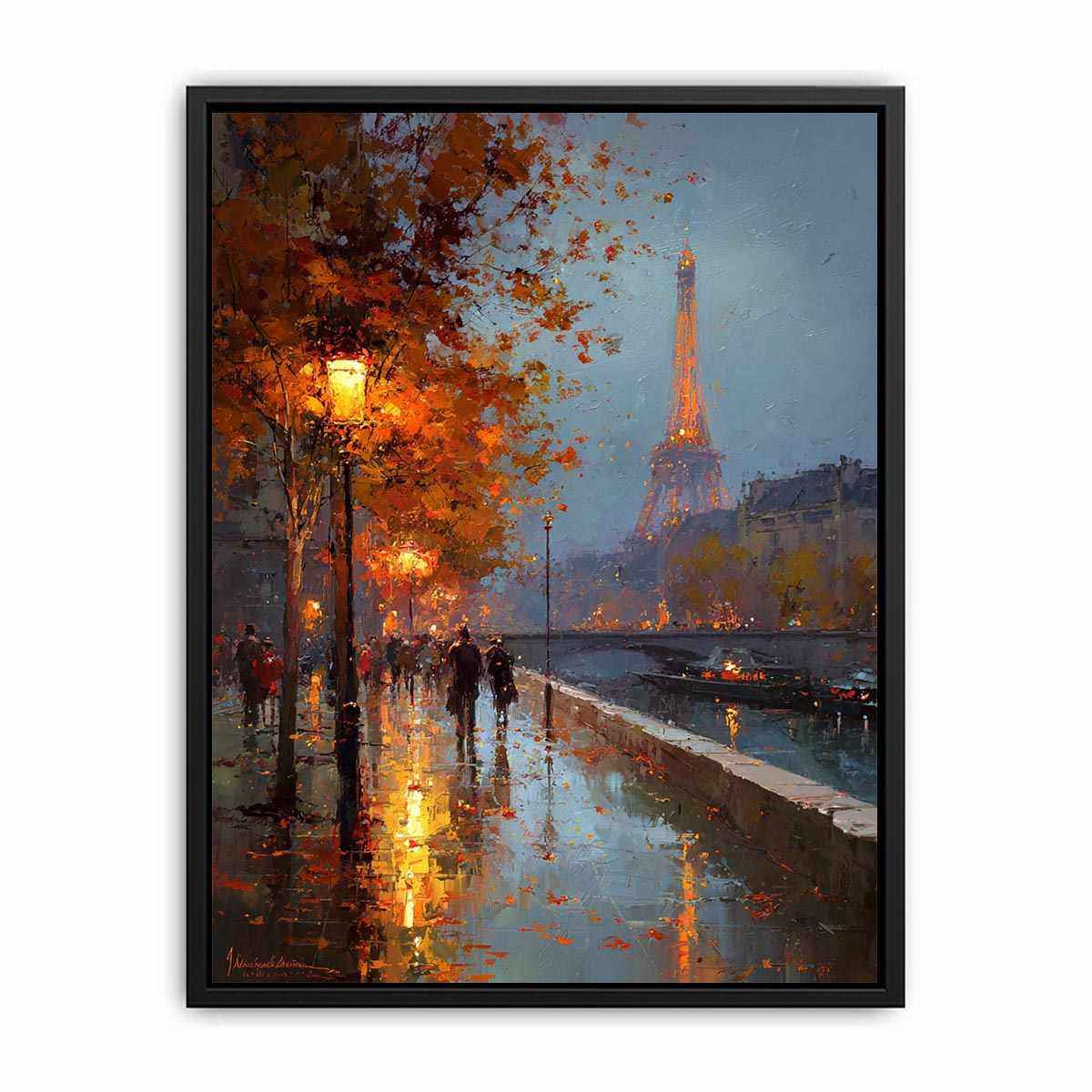 Midnight in Paris  Canvas Print
