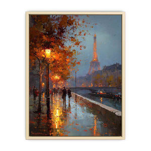 Midnight in Paris  Art Print