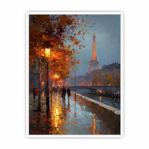 Midnight in Paris Framed Print
