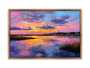 Colorfull sunset Poster