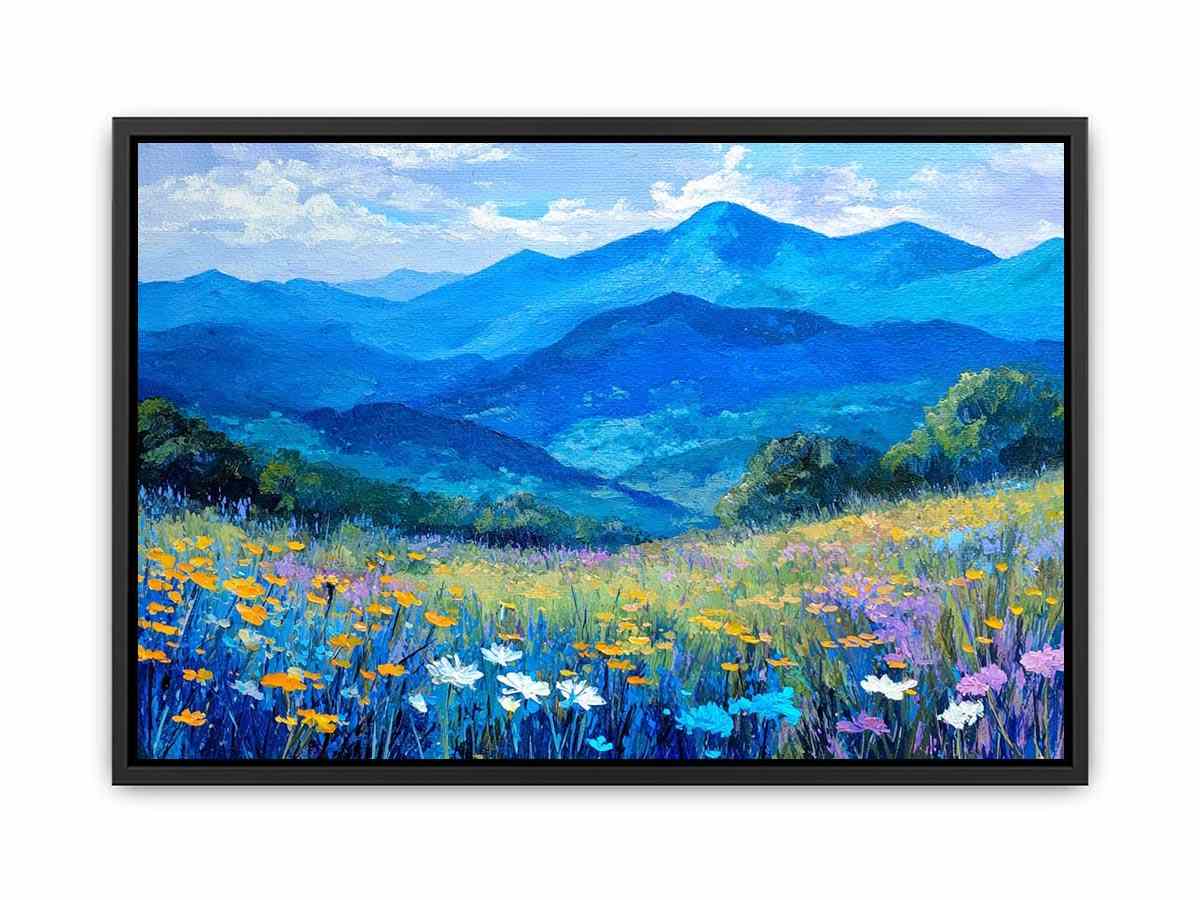 Wildflower Valley  Canvas Print