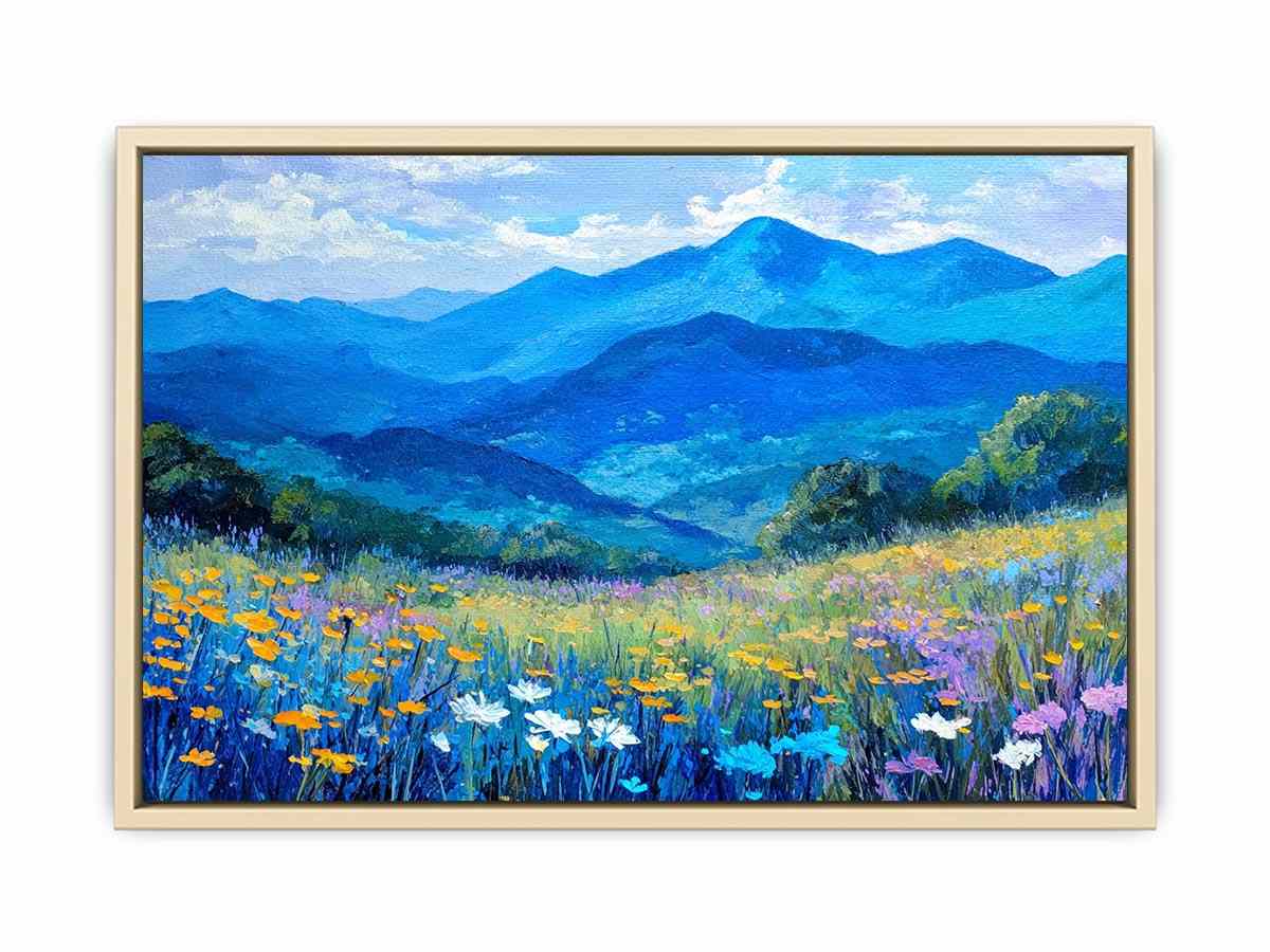 Wildflower Valley  Art Print
