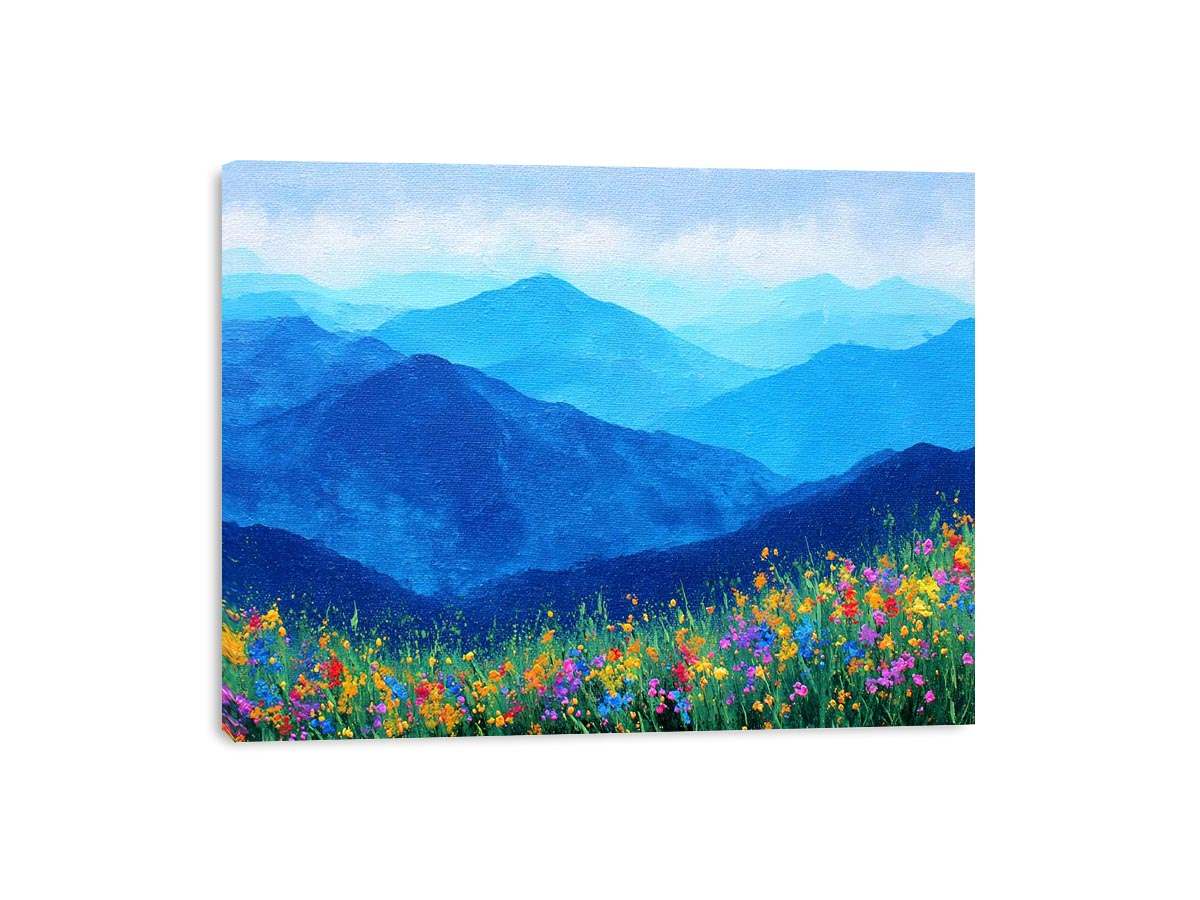 Blue Ridge Blossoms Painting