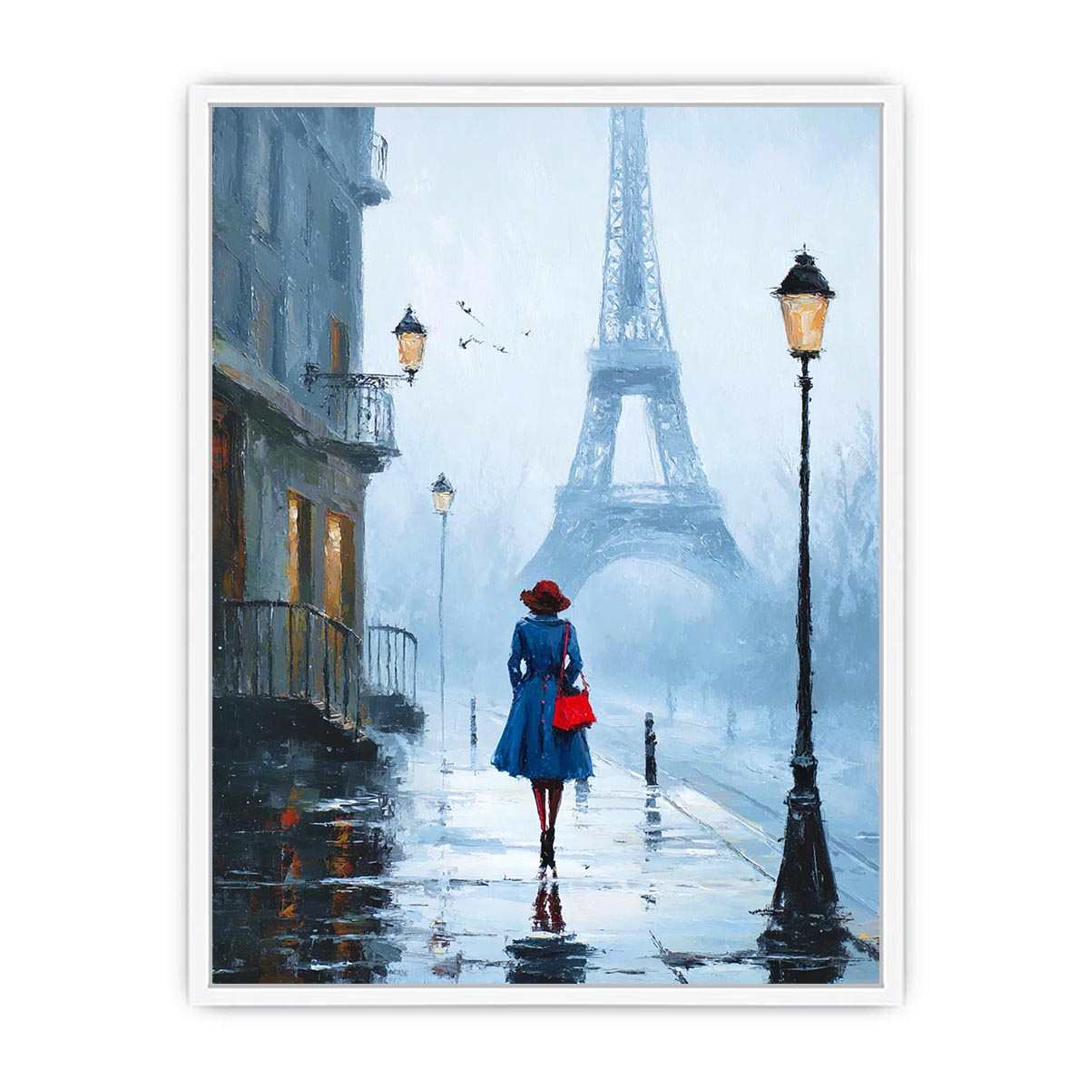 Parisian Elegance  Framed Print