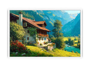 Hidden Retreat Framed Print