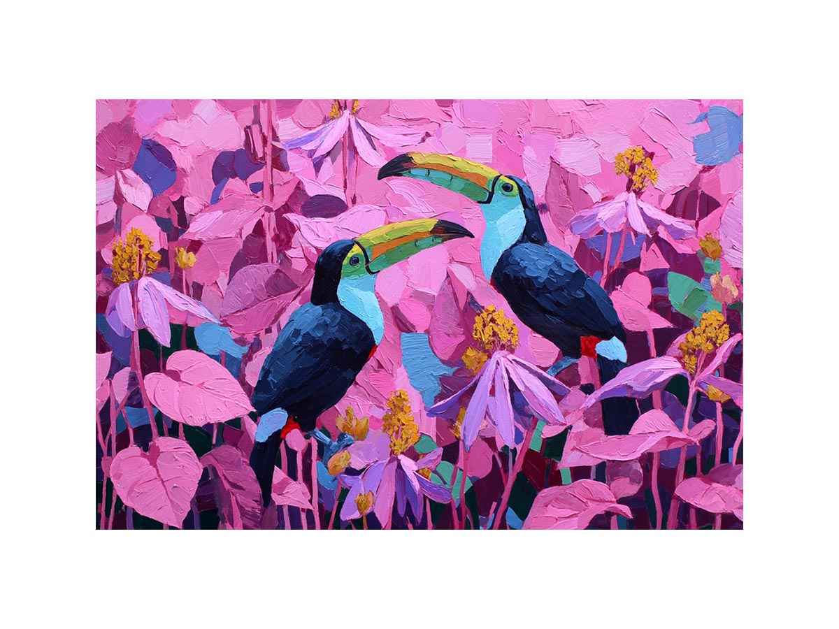 Toucans and hummingbirds