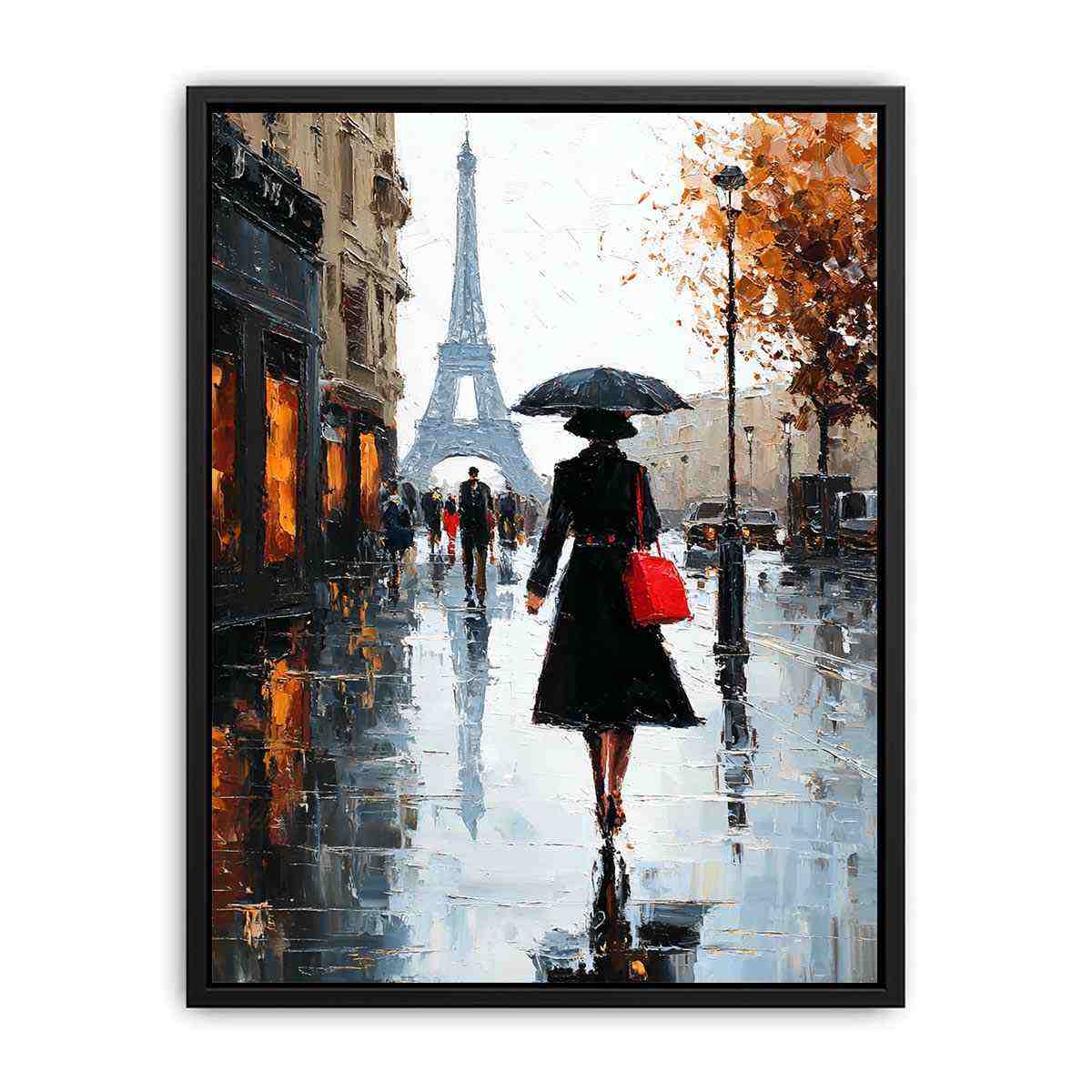 Paris Fashion Stroll   Canvas Print