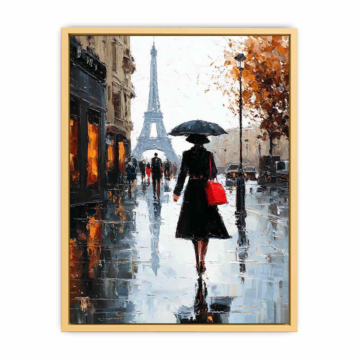 Paris Fashion Stroll   Streched canvas