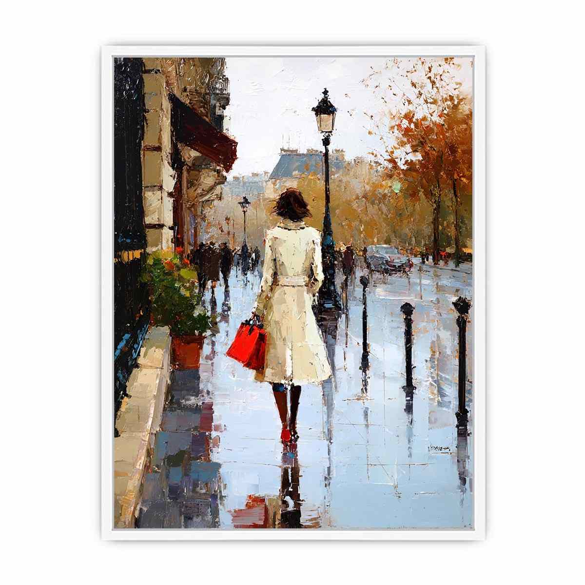 Glamour in Paris  Framed Print