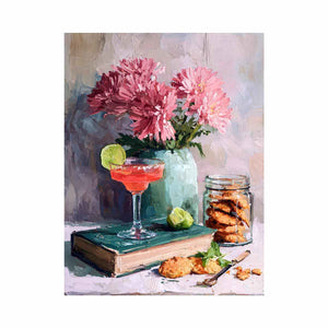 Pink Chrysanthemums