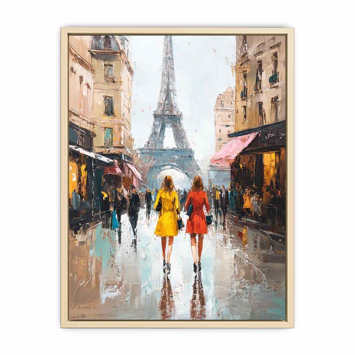 Paris City Street   Art Print