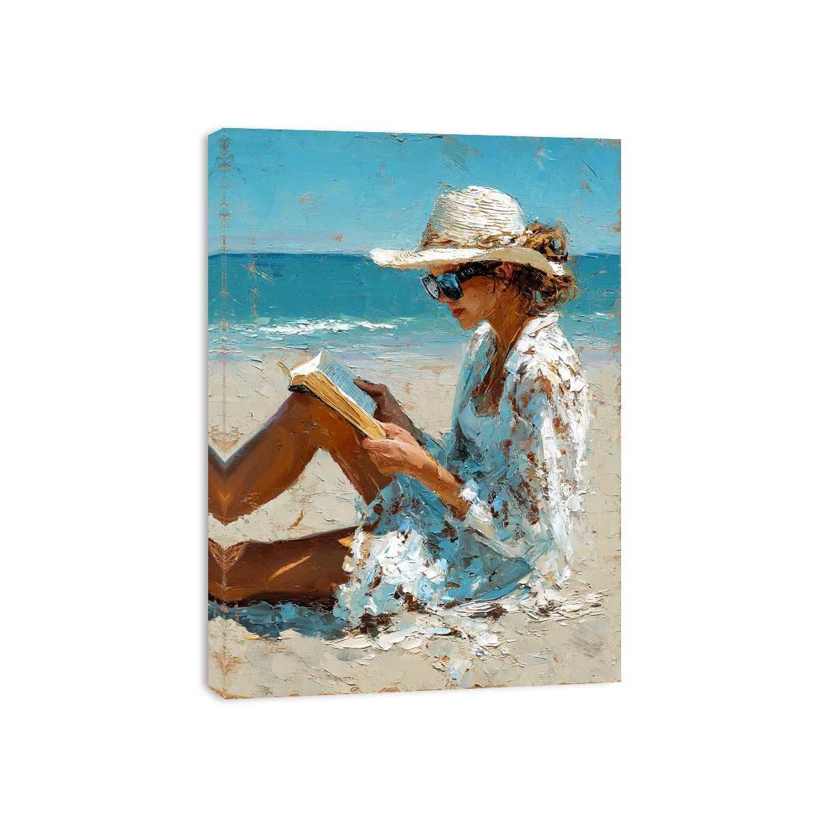 Seaside Stories Framed Print