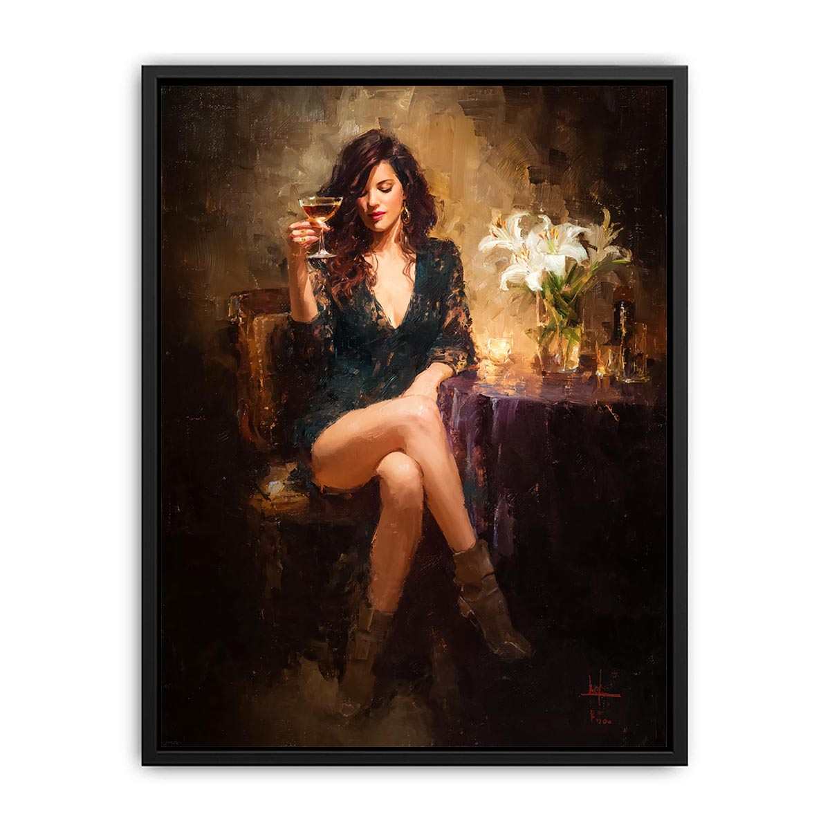 Wine & Elegance Poster