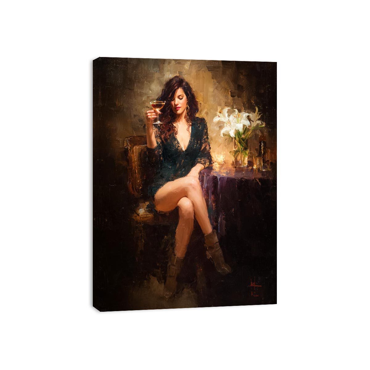 Wine & Elegance Framed Print