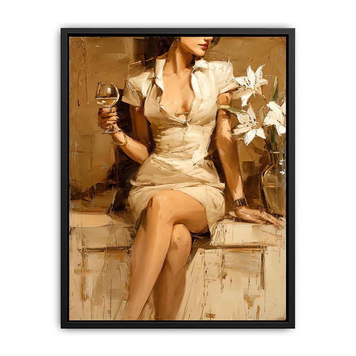 Scarlet Evening Poster