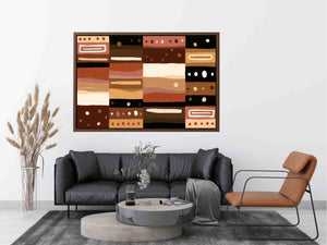 Minimalist Dreamtime Painting 