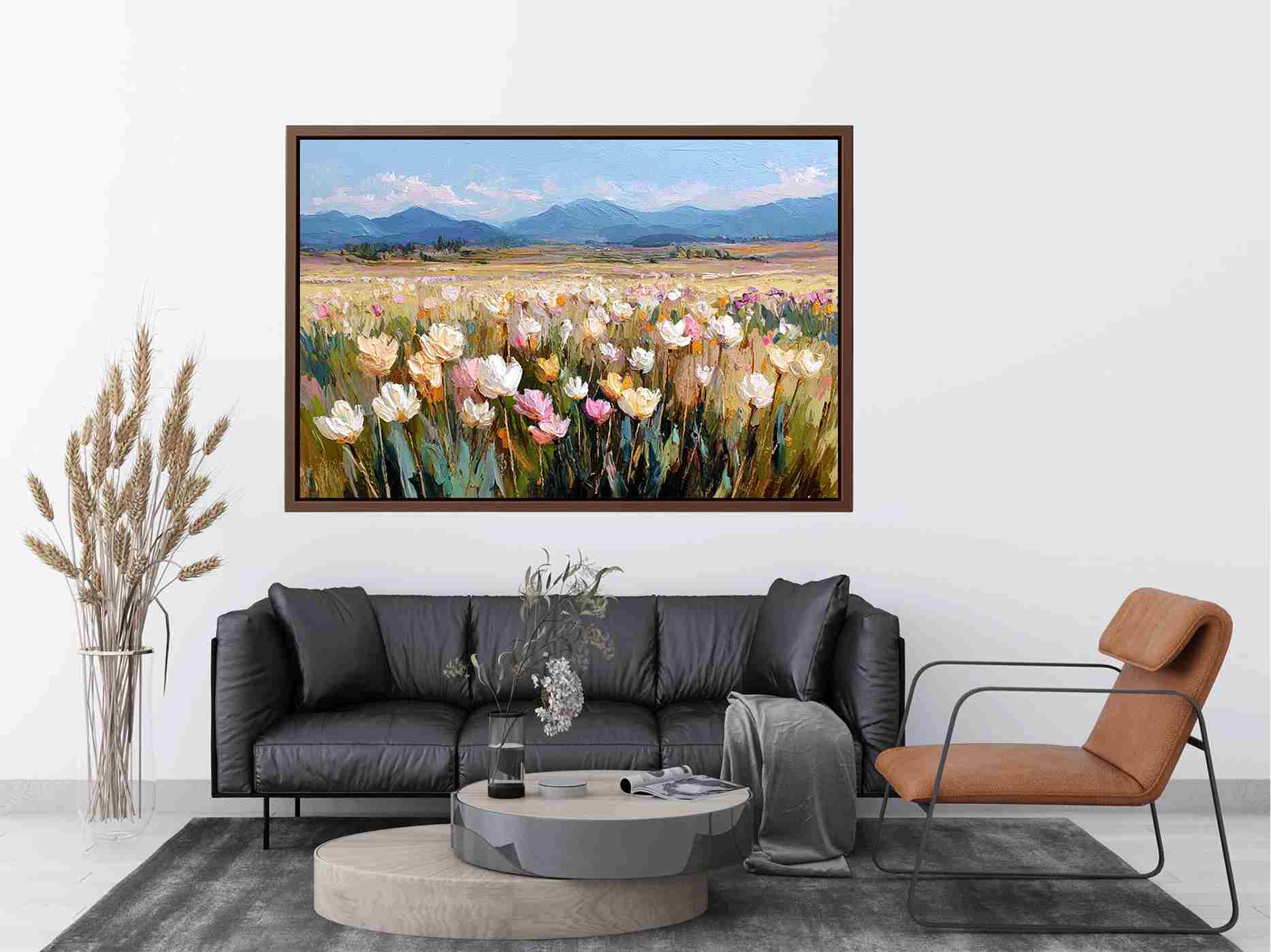 Tulip Outback Garden Painting 