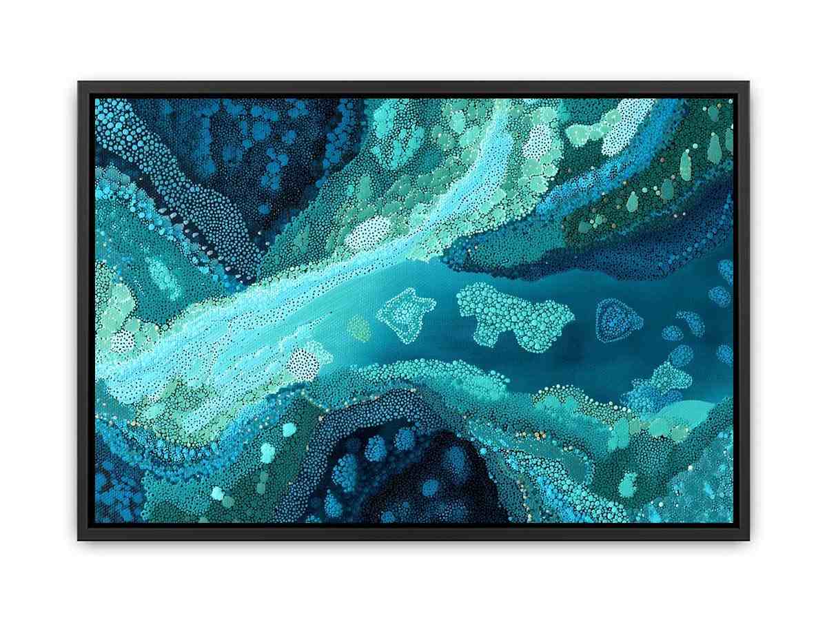 Abstract Sea Movement  Poster