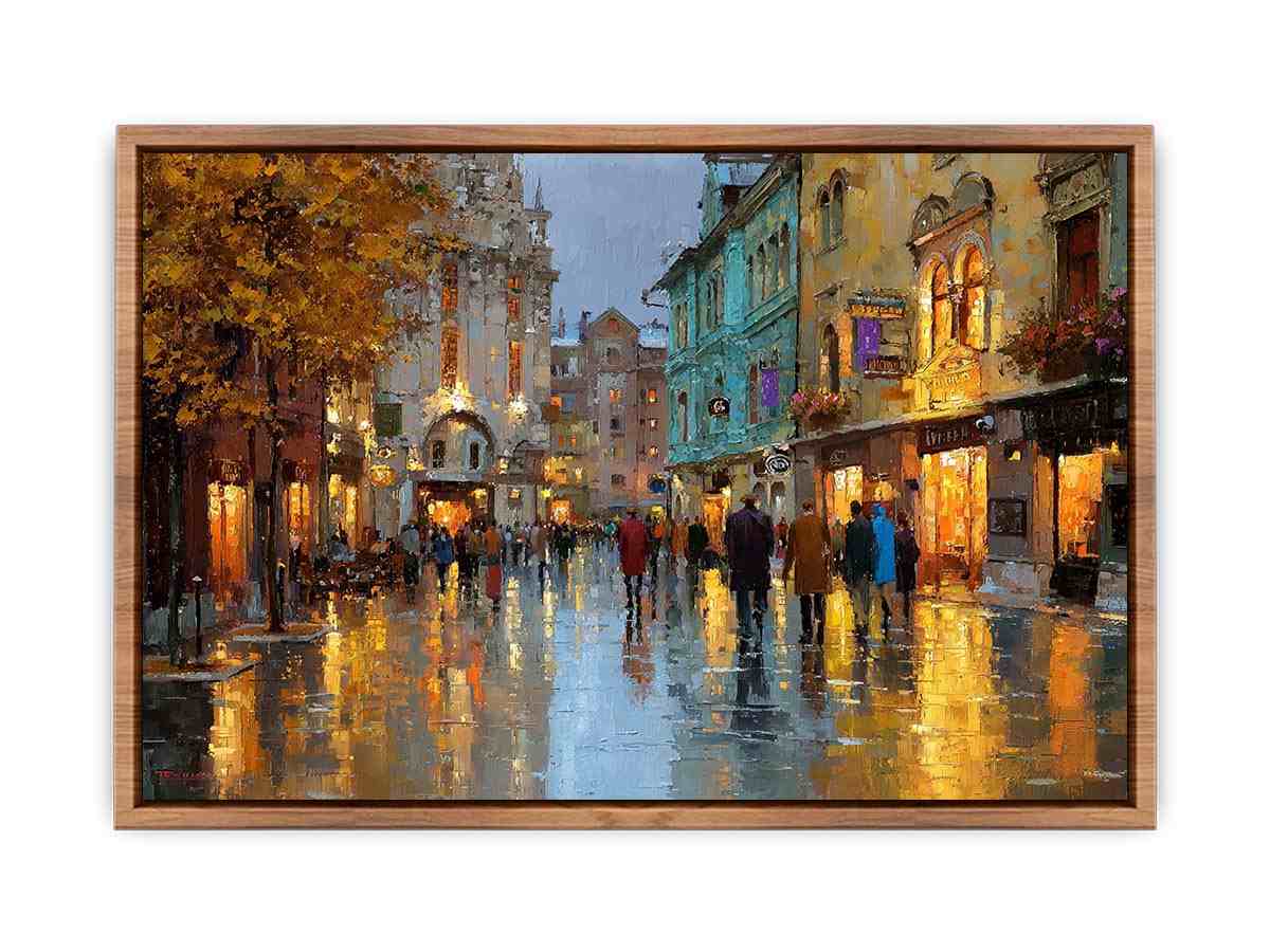 Strolling Paris Streets  Poster