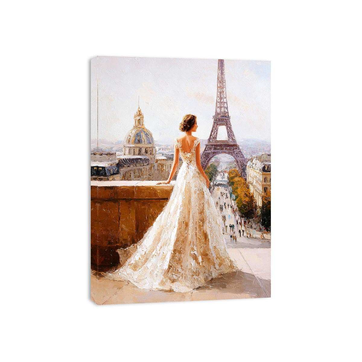 Arc de Triomphe Walk Framed Print