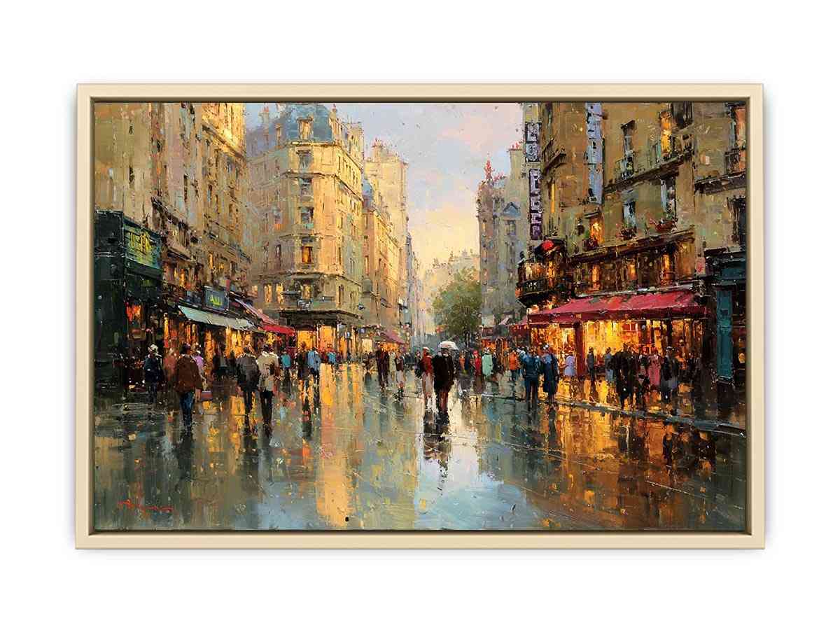 Illuminated Paris  Art Print