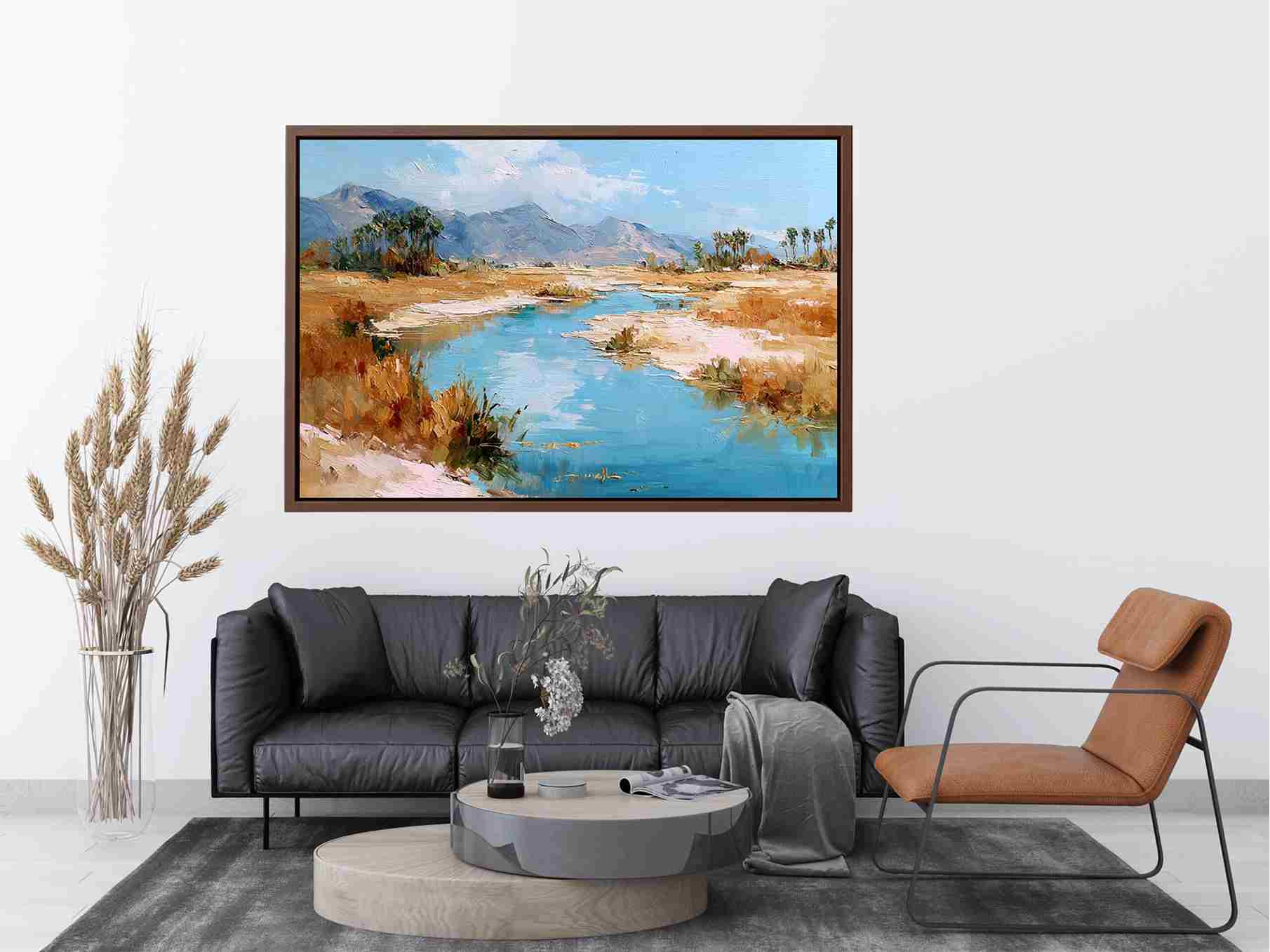 Flow Through the Dunes Painting 