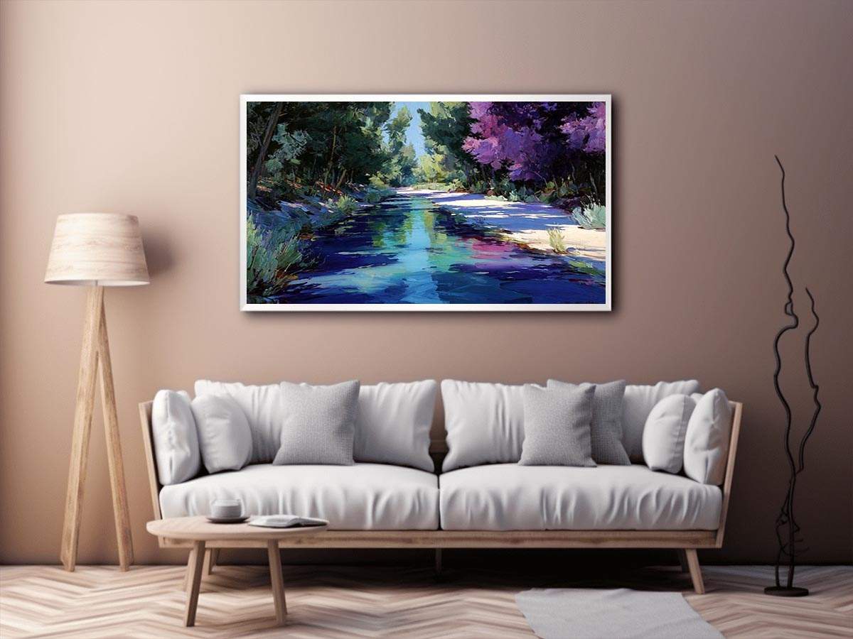 Arid Flow Canvas Print