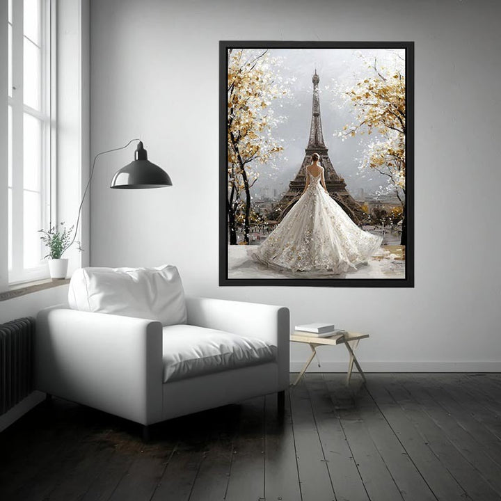 Wedding Dress Painting 
