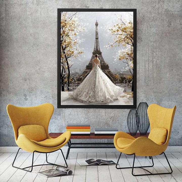Wedding Dress Canvas Print