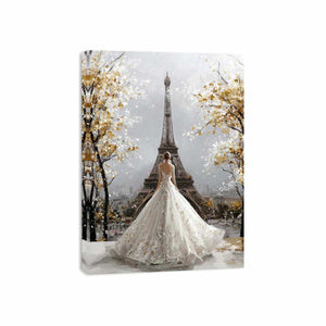 Wedding Dress Framed Print