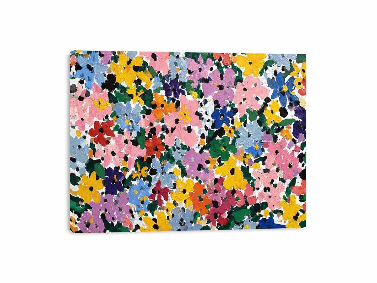 Color Dance Framed Print