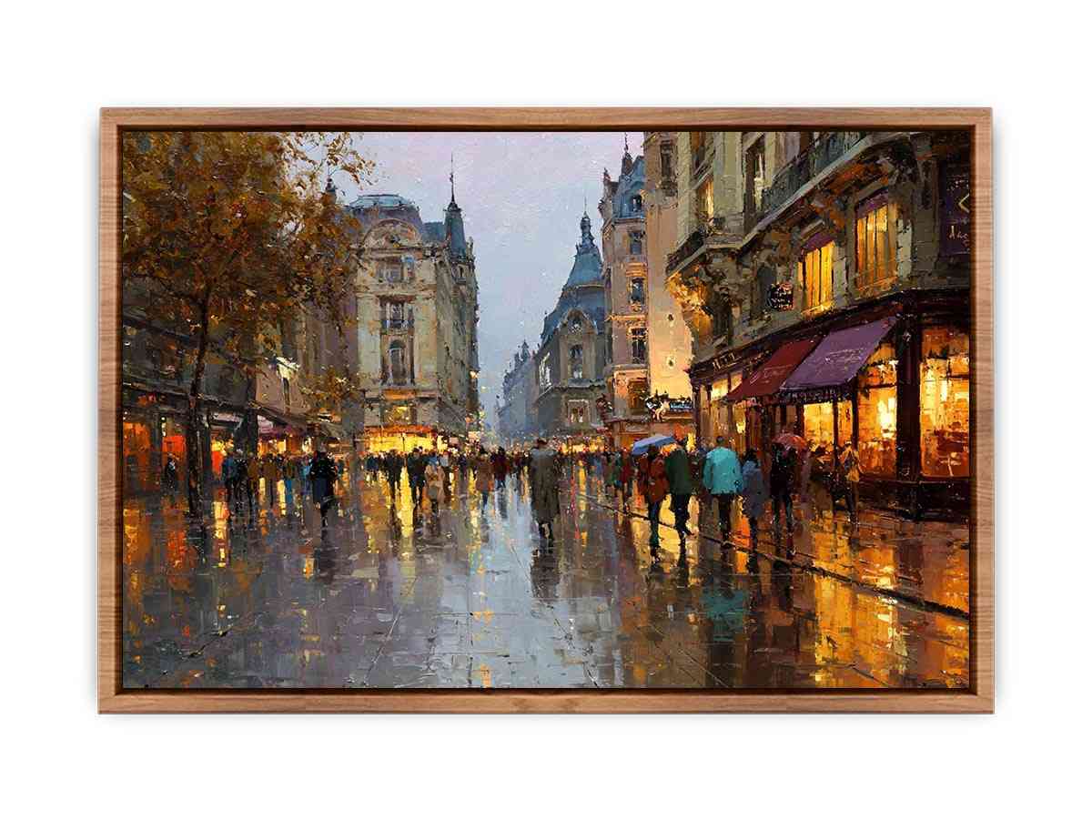 Paris Glow Poster